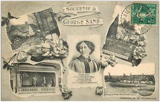 36 PAYS DU BERRY. Souvenir Georges Sand 1911